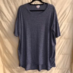 Heathered Blue Lularoe Irma